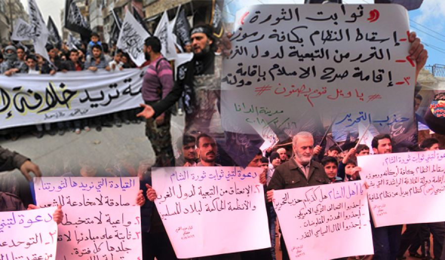 إضاءات على بعض نشاطات حزب التحرير/ ولاية سوريا في ثورة الشام