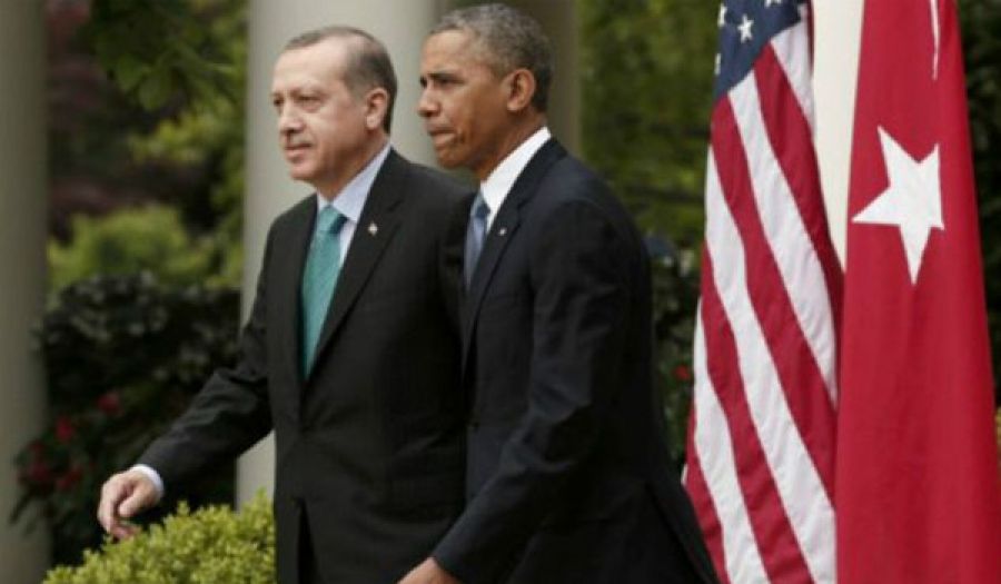 حكام تركيا وتنسيقهم المستمر مع أمريكا عدوة الإسلام والمسلمين     تركيا والولايات المتحدة &quot;مستعدتان&quot; لضرب &quot;تنظيم الدولة&quot; في الرقة
