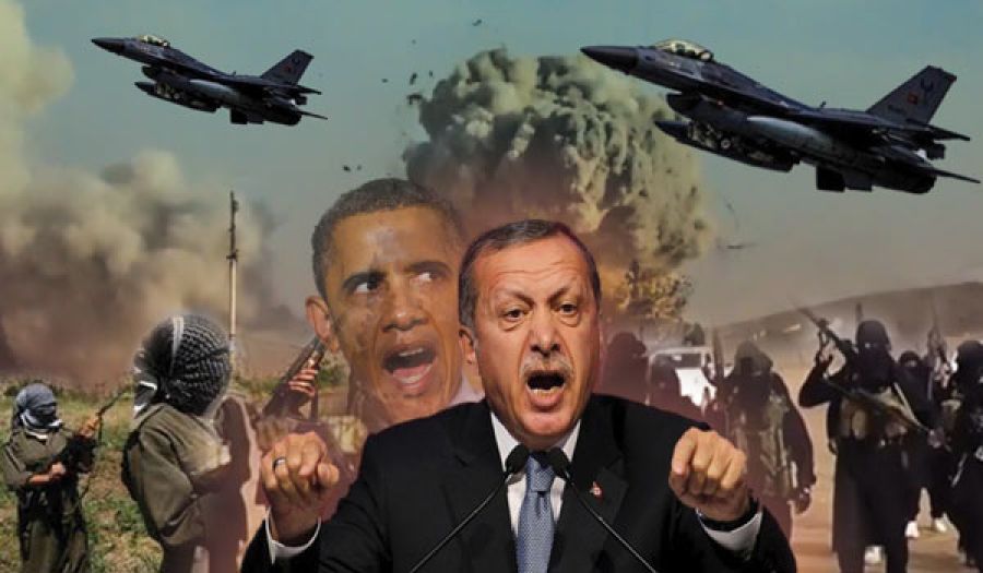 أهداف الهجوم التركي على مواقع تنظيم الدولة  ومواقع حزب العمال الكردستاني في سوريا والعراق