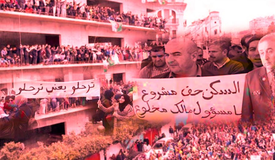 الغضب الشعبي المتصاعدُ في الجزائر  يربك السلطة ويطارد كلَّ رموزها